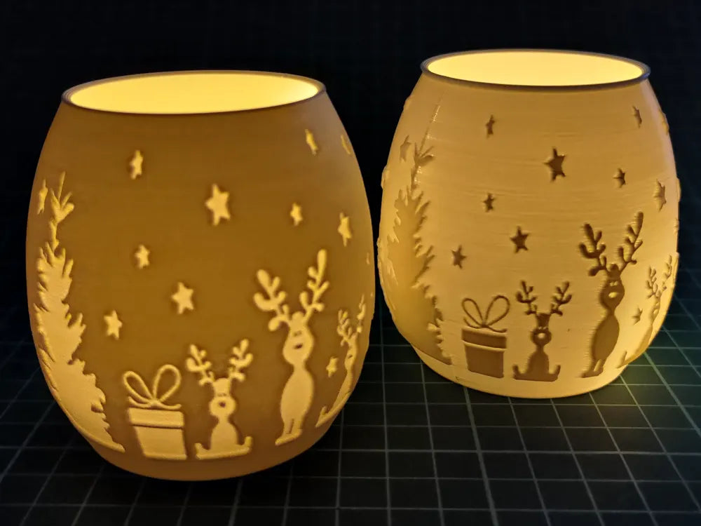 Christmas Tealight Candle Holder – Festive Glow Collection