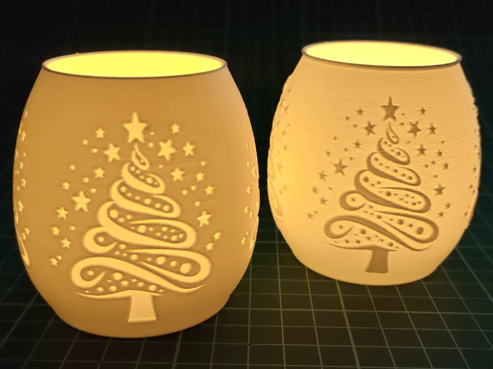 Christmas Tealight Candle Holder – Festive Glow Collection