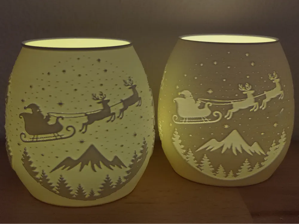 Christmas Tealight Candle Holder – Festive Glow Collection