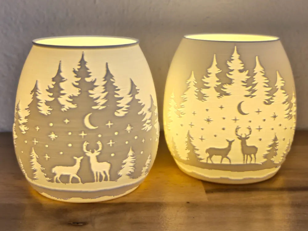 Christmas Tealight Candle Holder – Festive Glow Collection