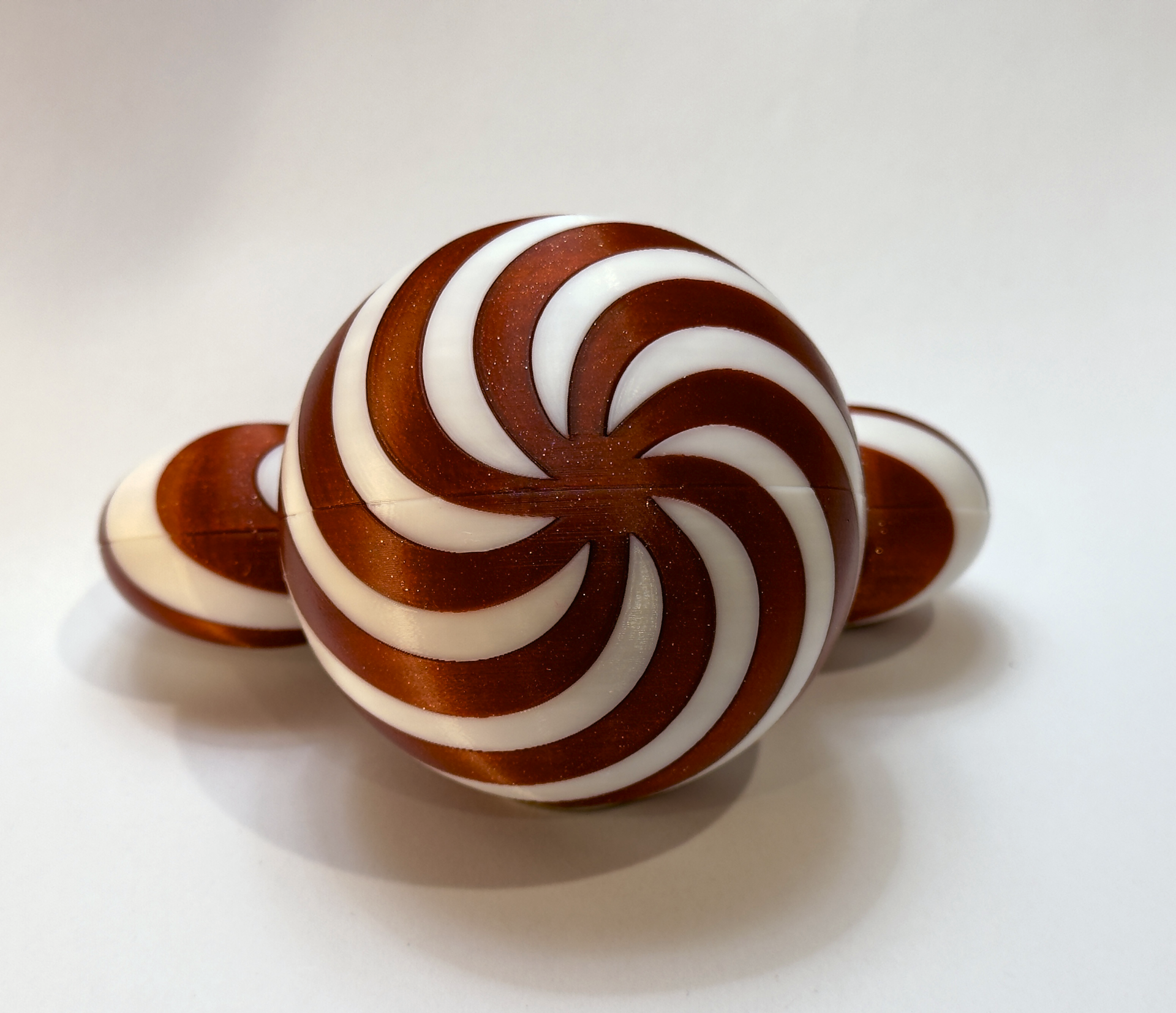Christmas Bauble – Mickey Candy Swirl Edition