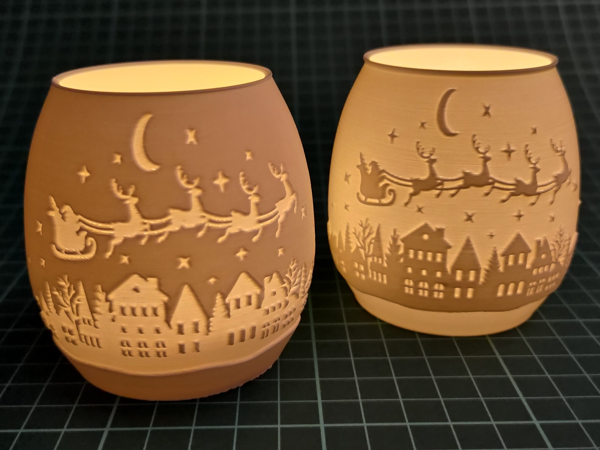 Christmas Tealight Candle Holder – Festive Glow Collection