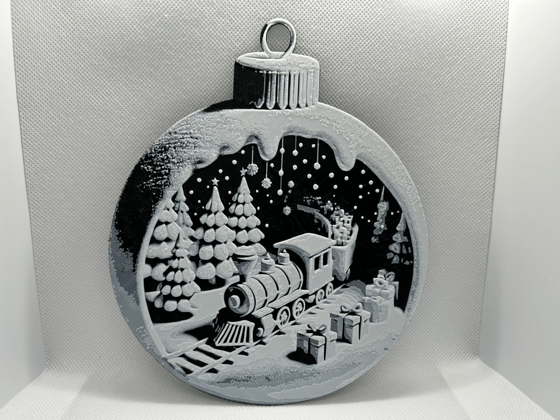 Christmas Bauble – Christmas Train Edition - Stampa3D