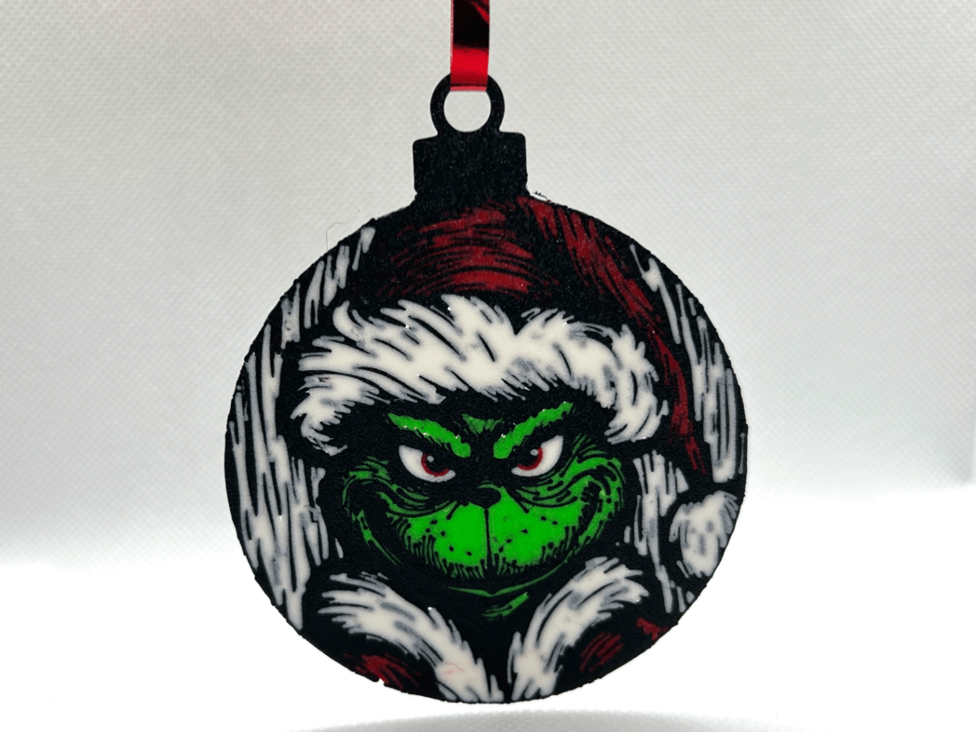 Christmas Bauble – Grinch Edition - Stampa3D
