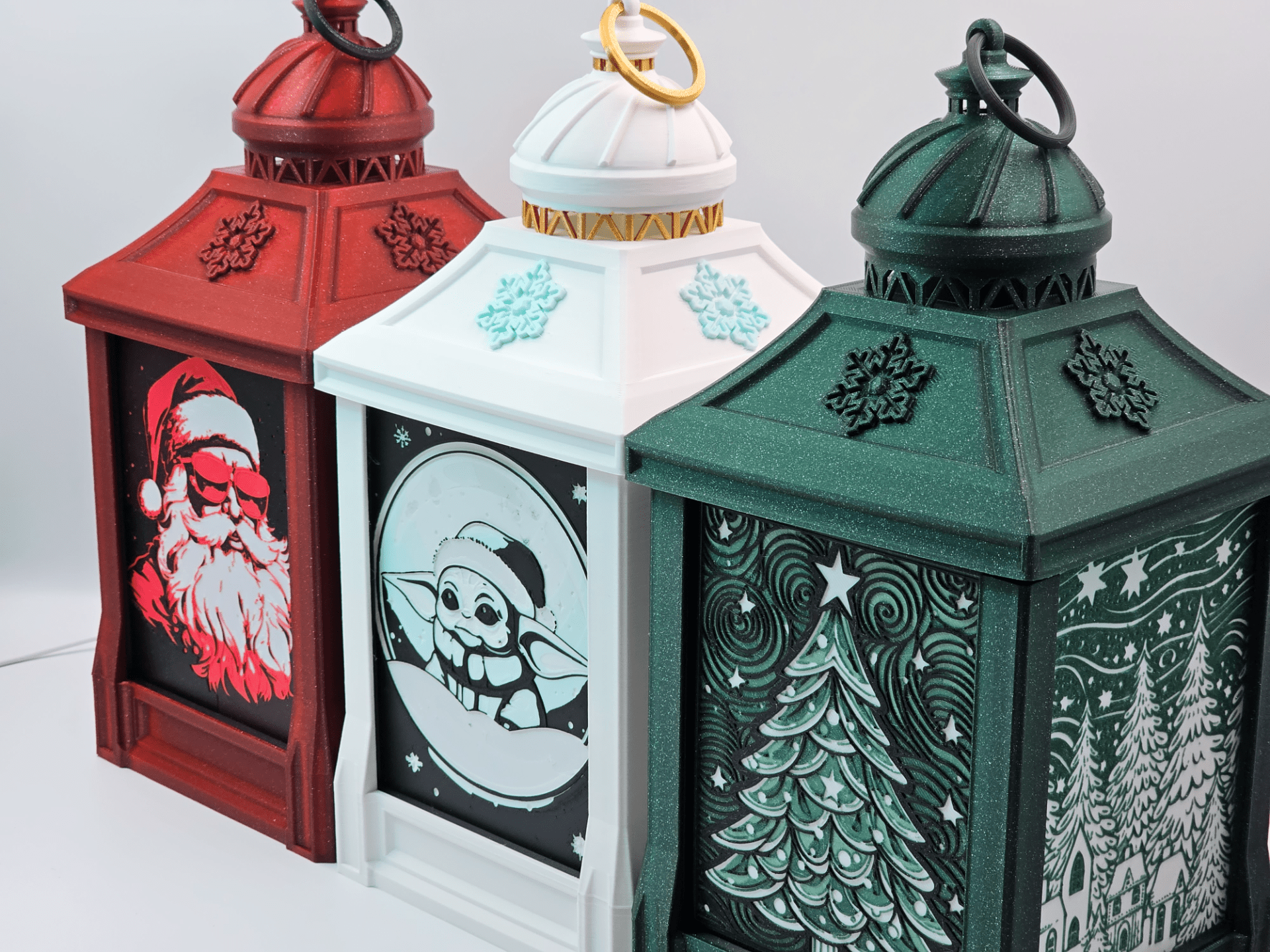 Christmas Lantern – Festive Glow Edition - Stampa3D