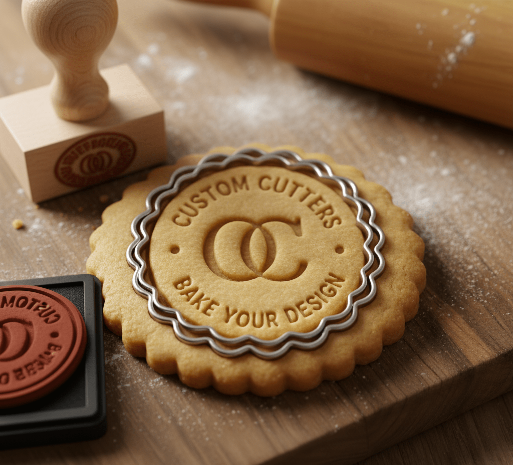 Custom Cookie Cutter / Embosser - Stampa3D