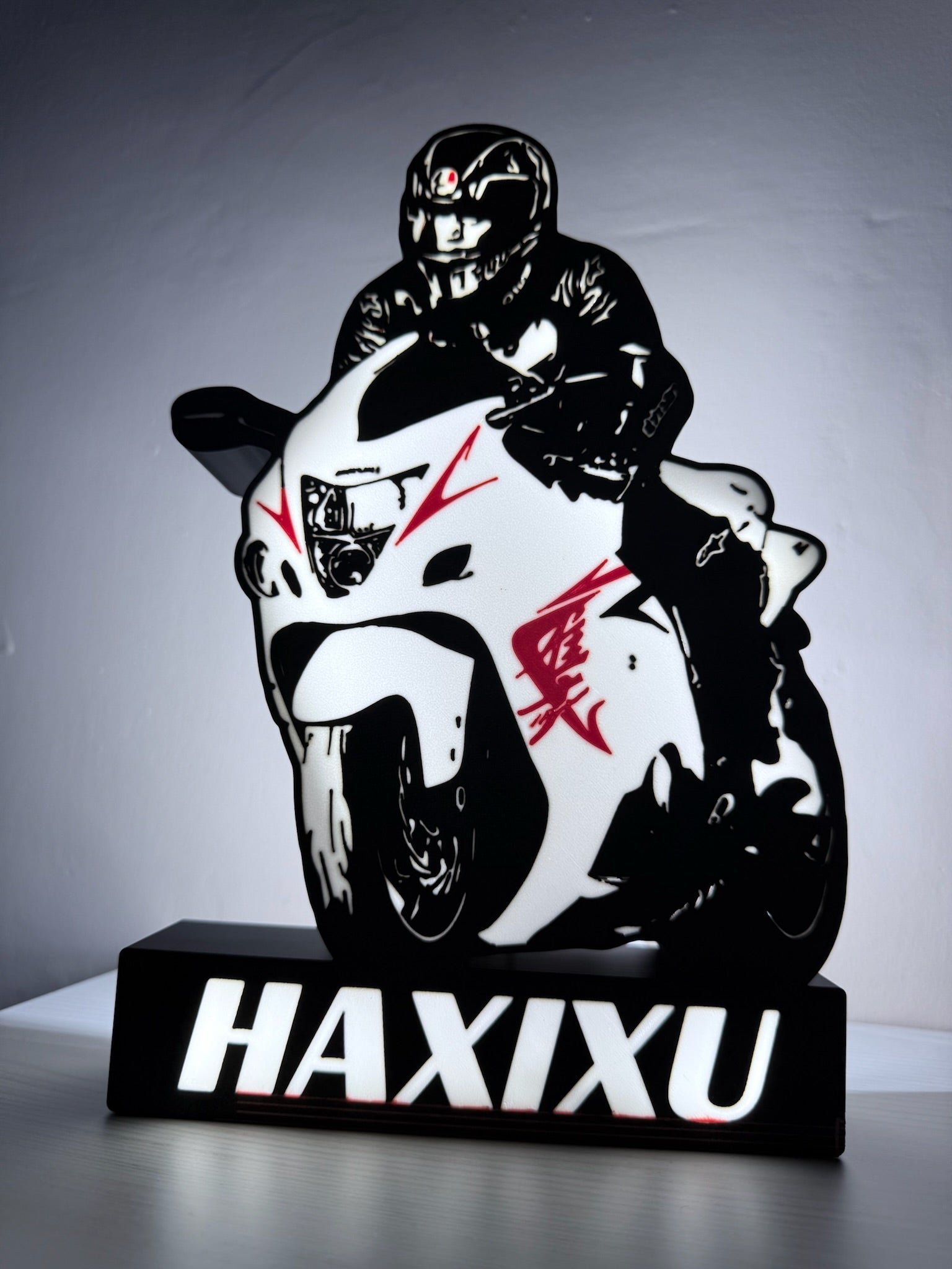 Custom Lightbox – Motorbike Edition - Stampa3D