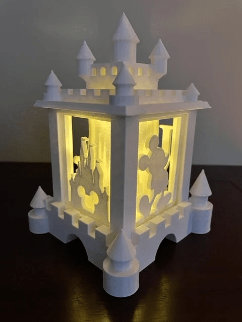 Disney Castle Lantern – Mickey Edition - Stampa3D