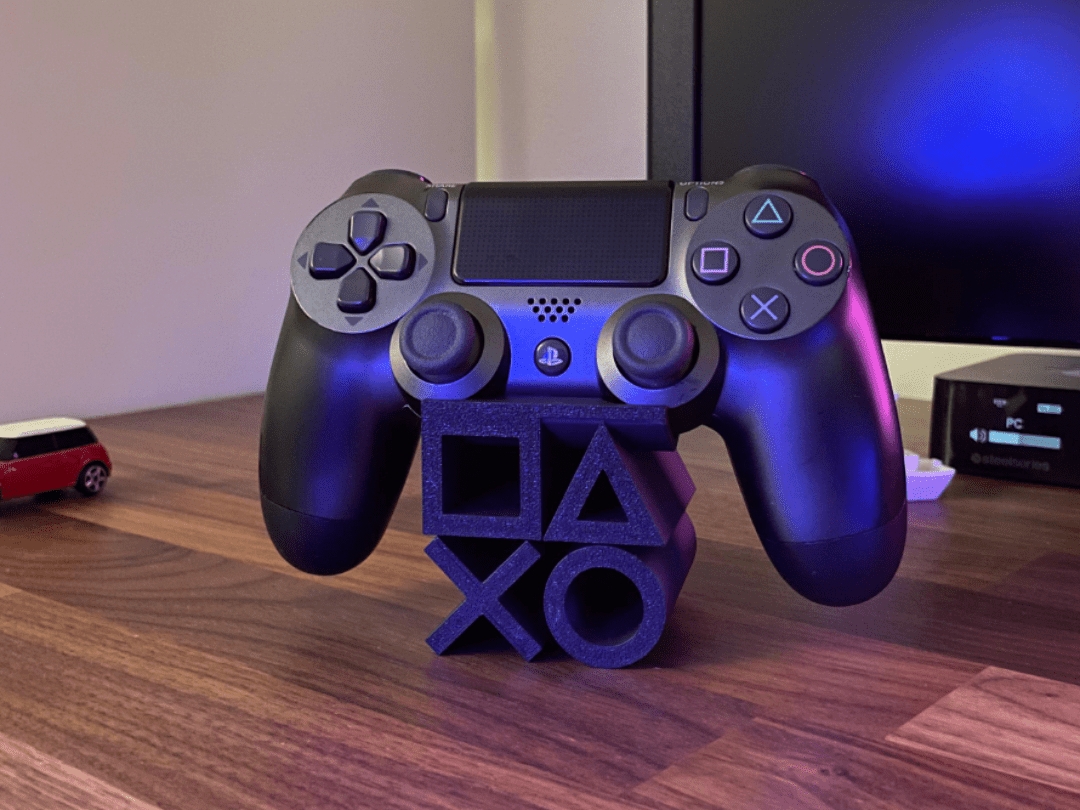 PlayStation Controller Stand – PS4 Icon Display - Stampa3D