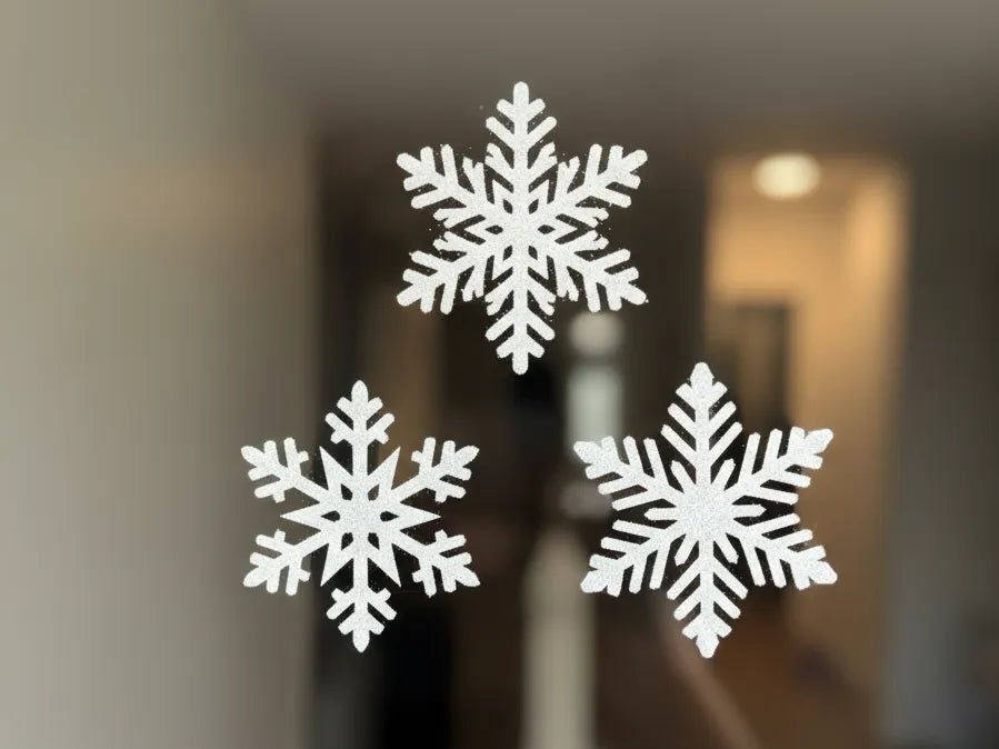 Snowflake Stencil – Christmas Window Spray Set of 3 - Stampa3D