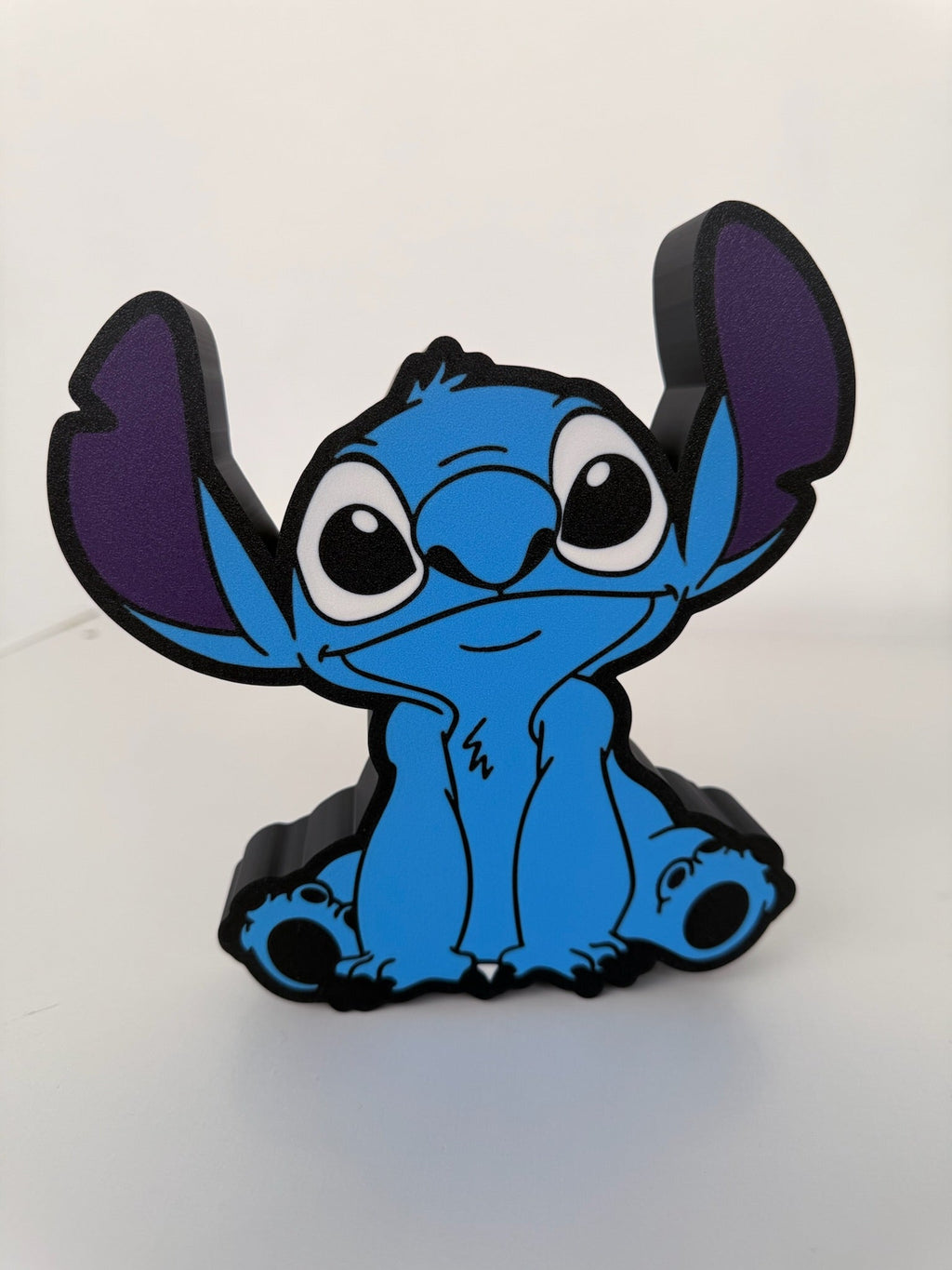 Stitch Lightbox – 3D Printed LED Character Display - Stampa3D