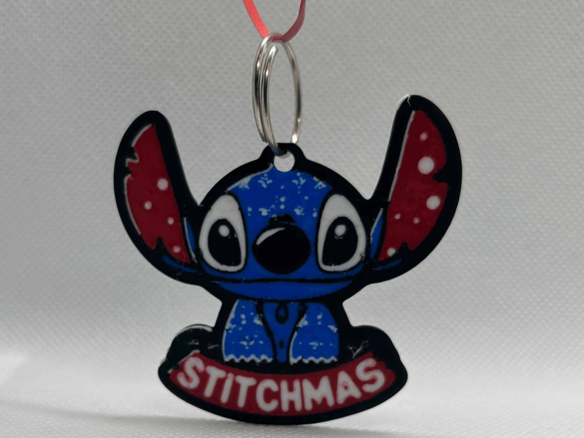 Stitchmas Keychain – Stitch Edition - Stampa3D