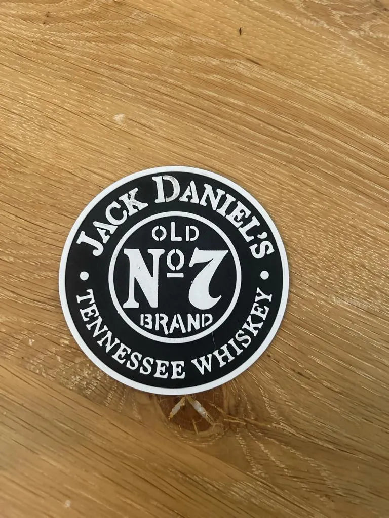 Whiskey Barrel - Style Coaster – Old No.7 Inspired Design - Stampa3D